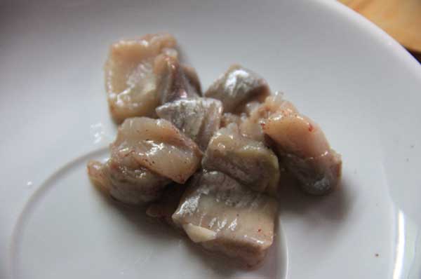 Картофельный салат c сельдью