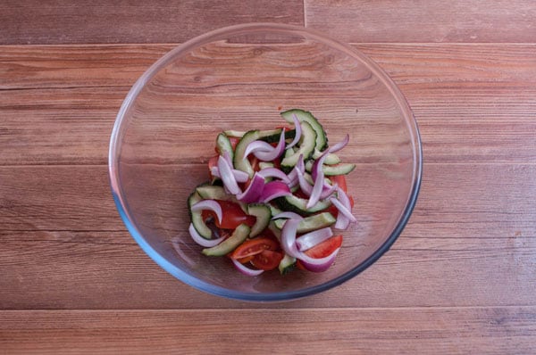 Тайский салат с пенне