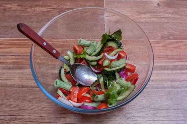 Тайский салат с пенне